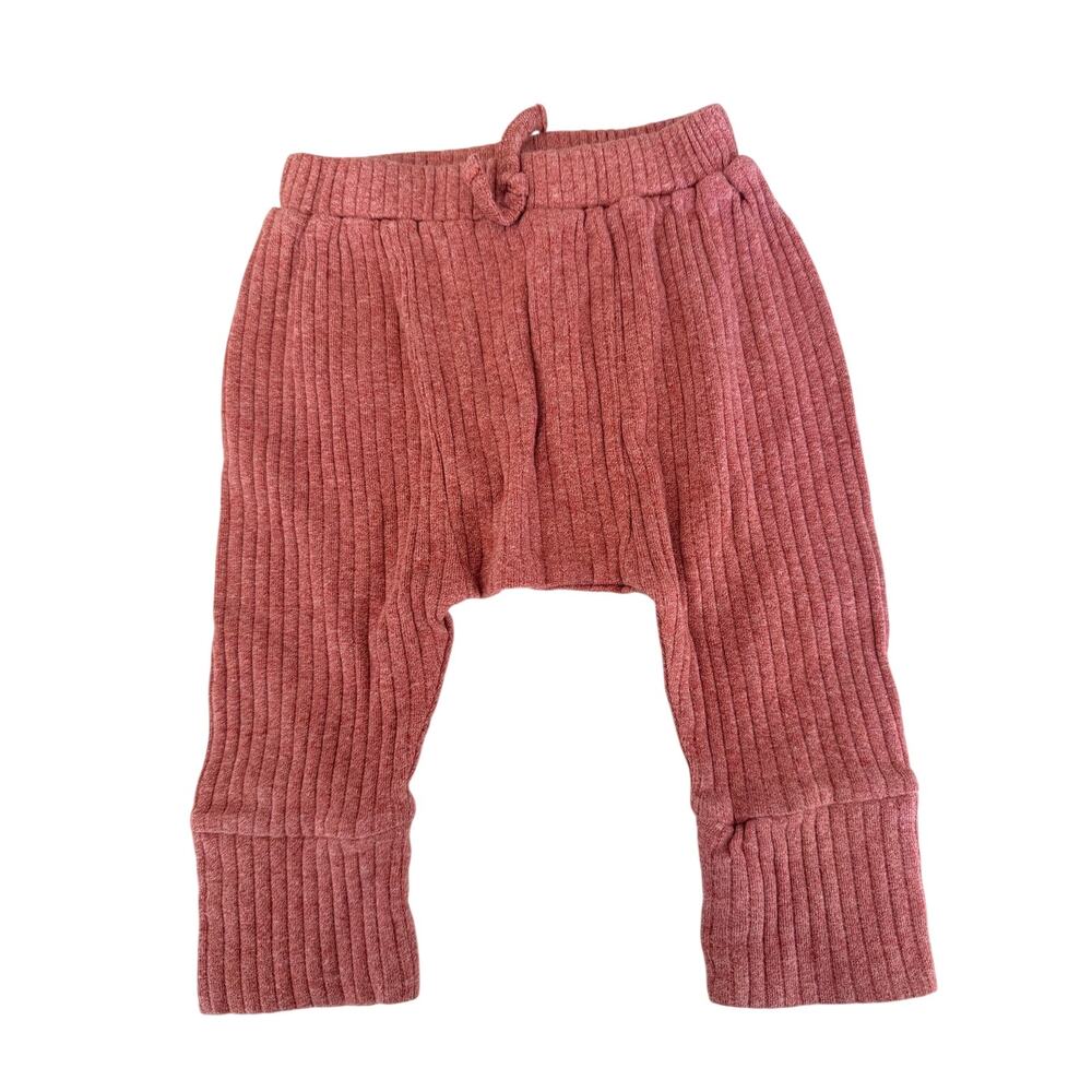 Kate Quinn Cedar Rose Ribbed Melange Panda Jogger Pants